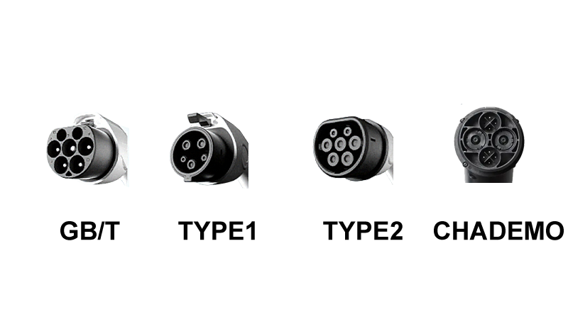 4 types charging port